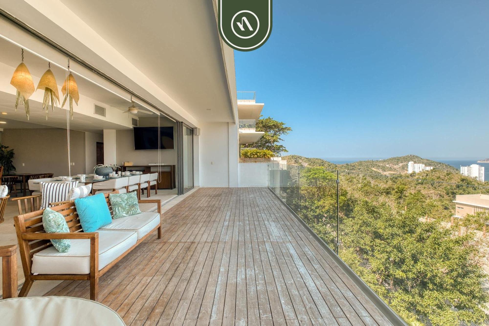 Apartamento Luxury 4 Bedroom - Amazing Bay View - Pool